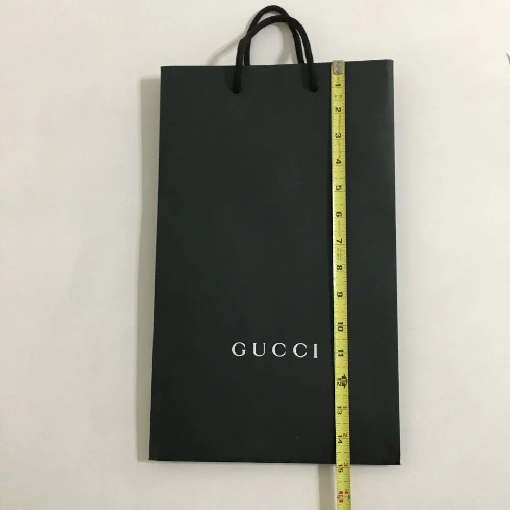 GUCCI Gift Bag w/ 2 Ribbons Size 15